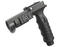 Vertical Grip With Flashlight Implant Swiss Arms