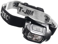 Svetilka Naglavna LED 4 Barvna