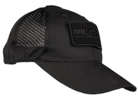 Kapa Šilt Taktička Vent Mil-Tec Crna