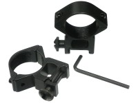 30mm High Mount Rings for Scope (2pcs)