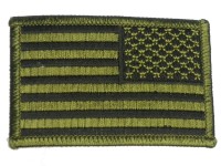 Patch US flag Desert Rightside