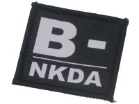B- NKDA Patch w/ Velcro