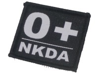 0+ NKDA Patch w/ Velcro