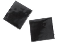 Retro Reflective Tabs Black KA 2pcs