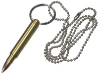 5.56mm Bullet Pendant Necklace