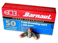 Barnaul 9x17mm/.380ACP FMJ 50pcs Ammo