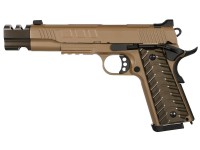 KJW M1911 FM Tactical TAN GBB Pistol
