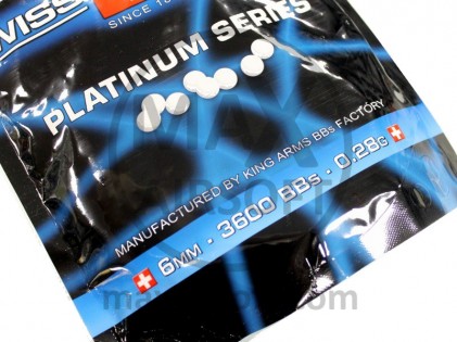 King Arms Platinum BBs 0,28g 3600 St&uuml;ck