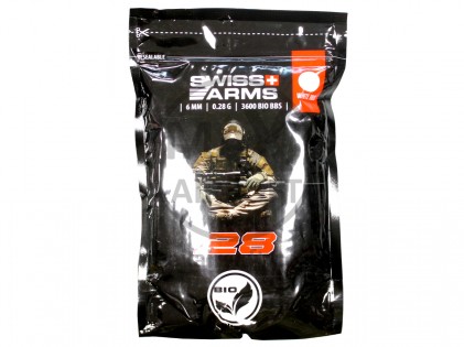 Kuglice Swiss Arms BIO White 0,28g 3600kom