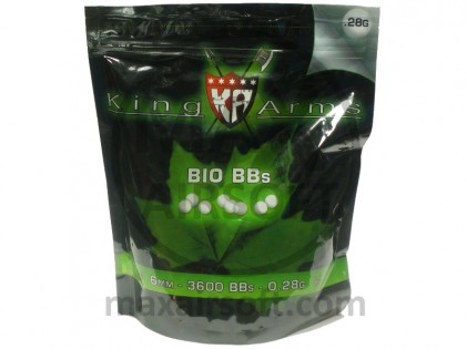 King Arms Bio BBs 0,28g 3600 St&uuml;ck