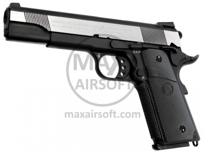 Cybergun Colt 1911 Combat GBB Pistol Dual Tone