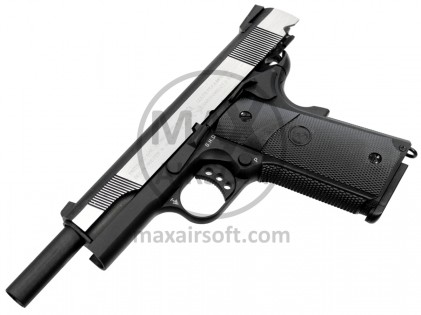 Cybergun Colt 1911 Combat GBB Pistol Dual Tone