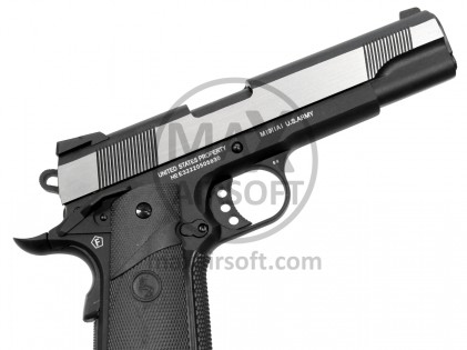 Cybergun Colt 1911 Combat GBB Pistol Dual Tone