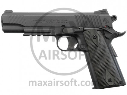 KWC/Cyb Colt 1911 Rail Gun CO2 Pistol Black