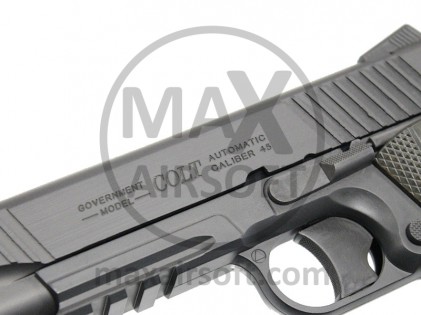 KWC/Cyb Colt 1911 Rail Gun CO2 Pistol Black