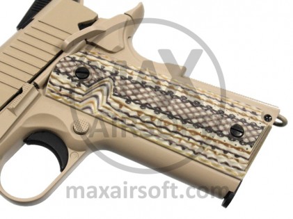 Colt 1911 Rail Gun M45A1 CO2 GBB Pistole KWC/Cyb