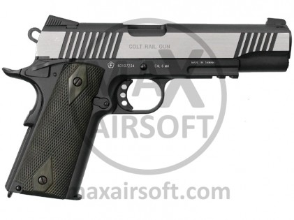 Pi&scaron;tolj CO2 GBB Colt 1911 Rail Gun Dual Tone KWC/Cyb
