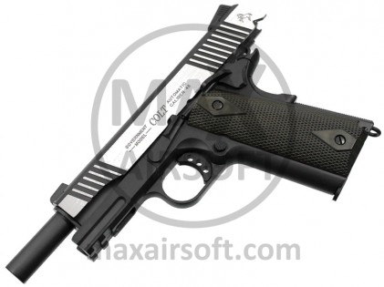 Pi&scaron;tolj CO2 GBB Colt 1911 Rail Gun Dual Tone KWC/Cyb