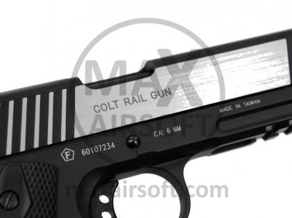 Pi&scaron;tolj CO2 GBB Colt 1911 Rail Gun Dual Tone KWC/Cyb