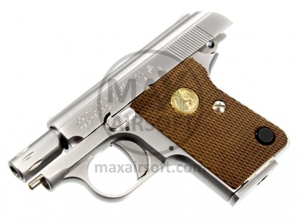 Cybergun Colt Junior GBB Pistol Silver