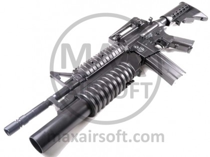 Colt M4A1 R.I.S. M203 Dual Loading Spring Rifle