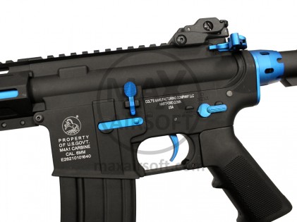 Colt M4 Hornet Blue Fox Mosfet QSC AEG Pu&scaron;ka