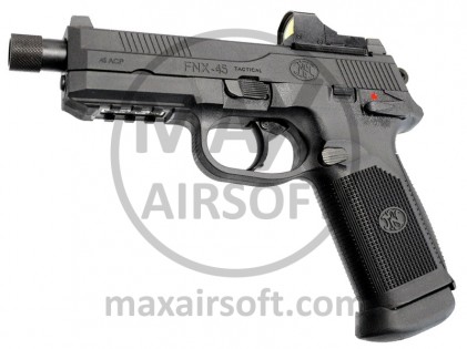 VFC/Cyb FN FNX .45 Tactical GBB Pistol + Red Dot