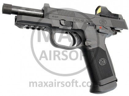 VFC/Cyb FN FNX .45 Tactical GBB Pistol + Red Dot