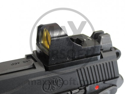 VFC/Cyb FN FNX .45 Tactical GBB Pistol + Red Dot