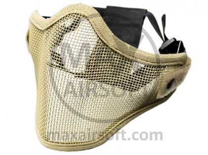 Maska Mesh Swiss Arms Tan
