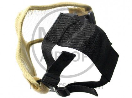 Maska Mesh Swiss Arms Tan