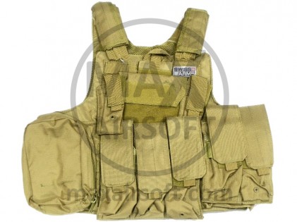 Molle CIRAS MAR Weste Tan Swiss Arms