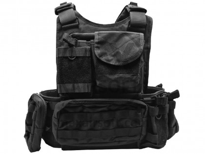Swiss Arms Molle Heavy Plate Carrier BK
