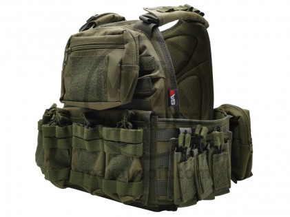 Jopič Molle Heavy Plate Carrier OD Swiss Arms