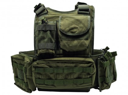 Jopič Molle Heavy Plate Carrier OD Swiss Arms