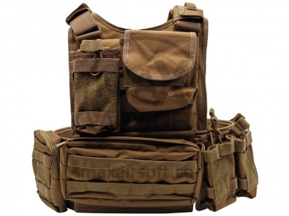 Swiss Arms Molle Heavy Plate Carrier Tan