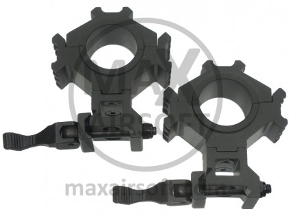 25/30mm QD MR Rings for Scope Swiss Arms