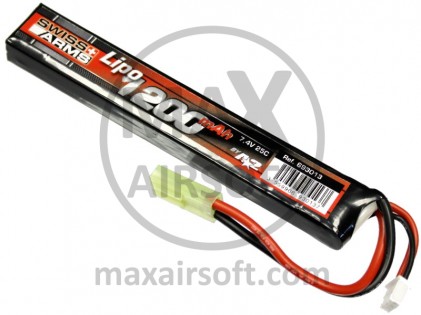 Swiss Arms LiPo Battery 7,4V 25C 1200mAh