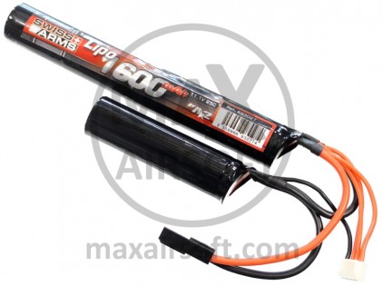 Swiss Arms LiPo Battery 11,1V 25C 1600mAh SD