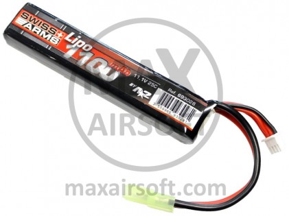 Swiss Arms LiPo Battery 11,1V 25C 1100mAh