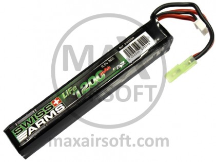 LiFe 9,9V 20C 1200mAh Battery Swiss Arms