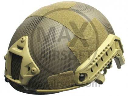 Fast Ballistic Helmet Snake Skin