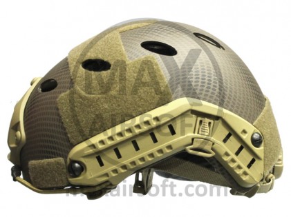 Čelada Fast Carbon Navy Seal