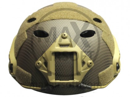 Čelada Fast Carbon Navy Seal