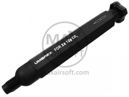 T4E 2x12g CO2 Adapter with Quick Piercing System