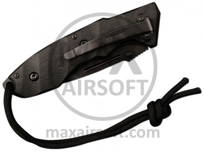 USMC US Marines Backup-Messer Schwarz