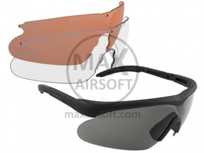 SwissEye Raptor Pro Glasses Black