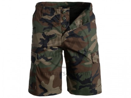 Mil-Tec Bermuda-Shorts Woodland S