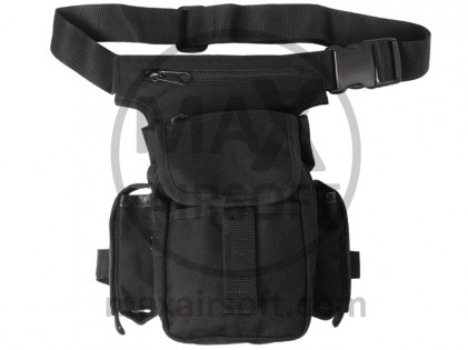 Torbica Pas/Noga Multi Pack Črna Mil-Tec
