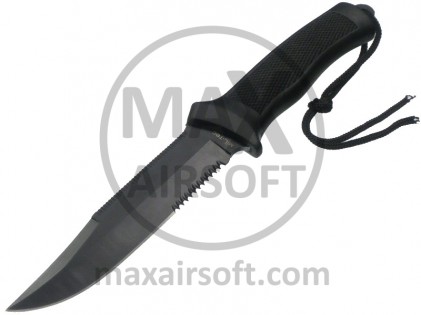 Kampfmesser Mil-Tec mit Gummigriff